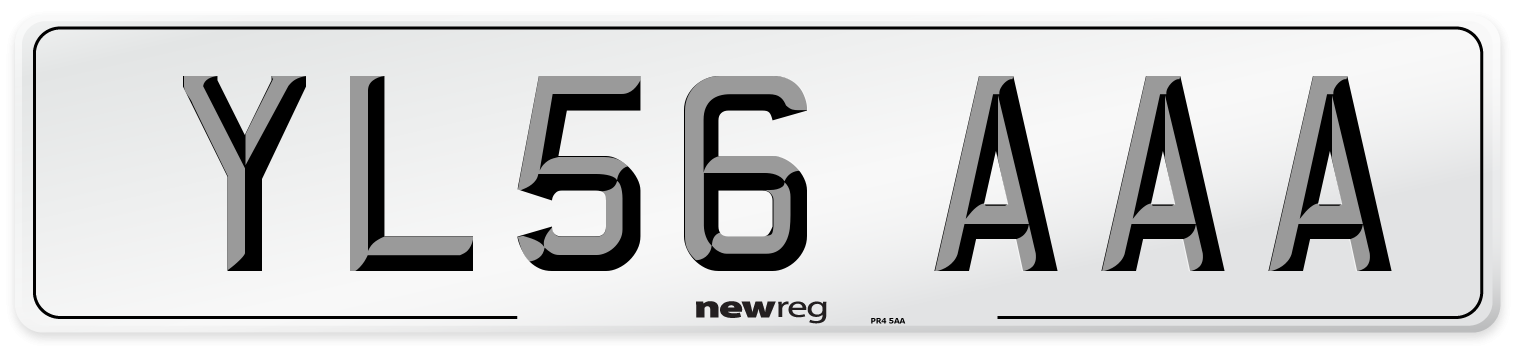 YL56 AAA Number Plate from New Reg